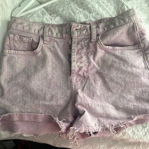 7 for all mankind pink shorts barely worn size 24